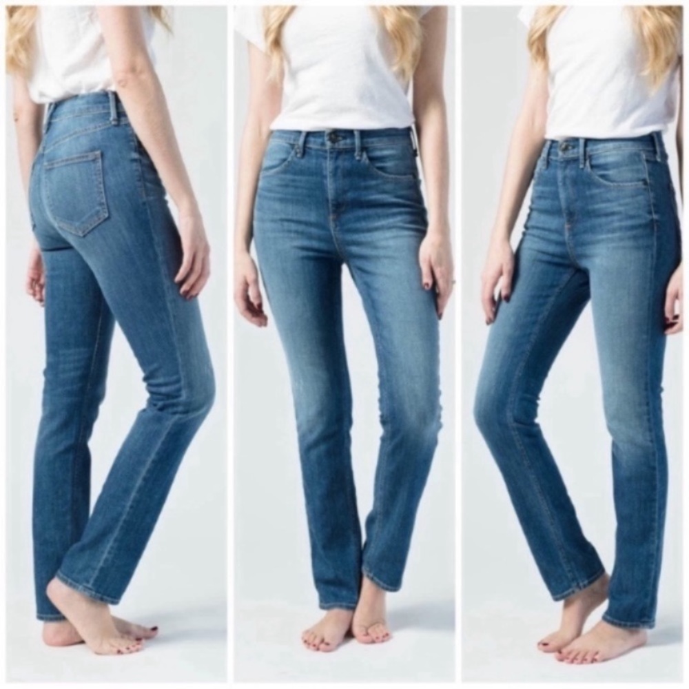 NWT-Rag&Bone Chic High Waist Slim Cigarette Jeans
